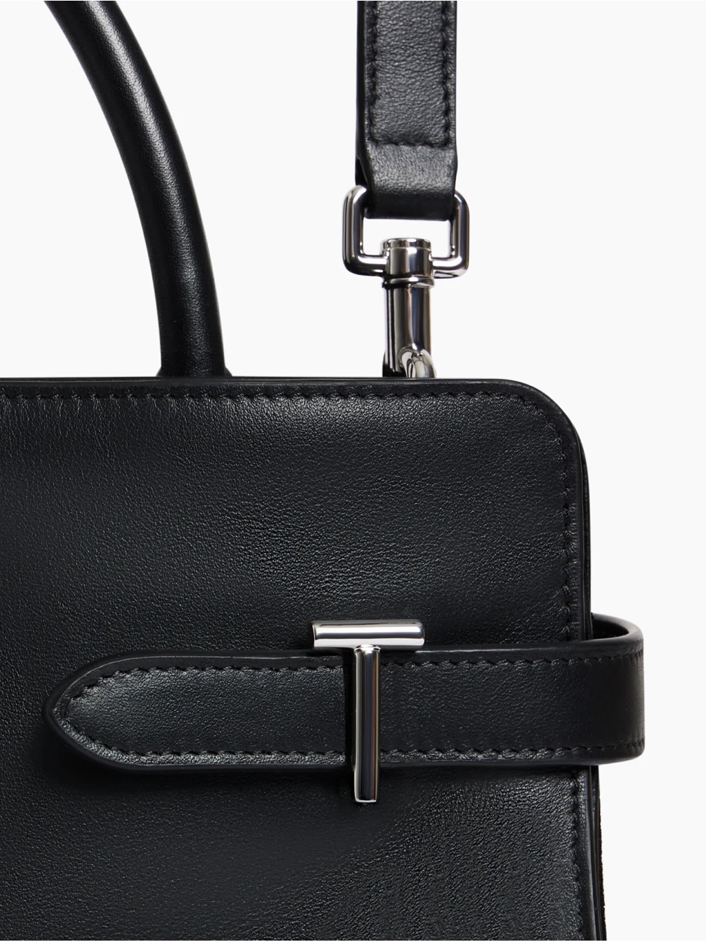Le Tanneur Emie Medium Handbag In Smooth Leather And Nubuck New Nvr Worn Dustbag — image 3 of 8